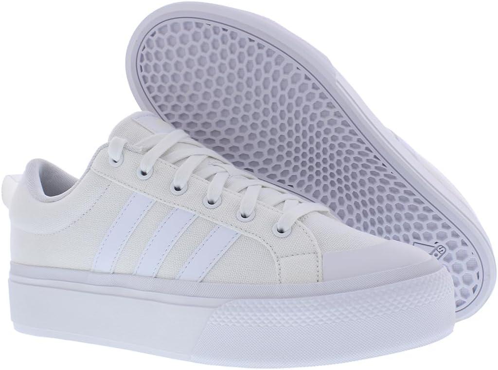 imageadidas Womens Bravada 20 Platform SneakerWhiteCloud WhiteChalk Whitewhite
