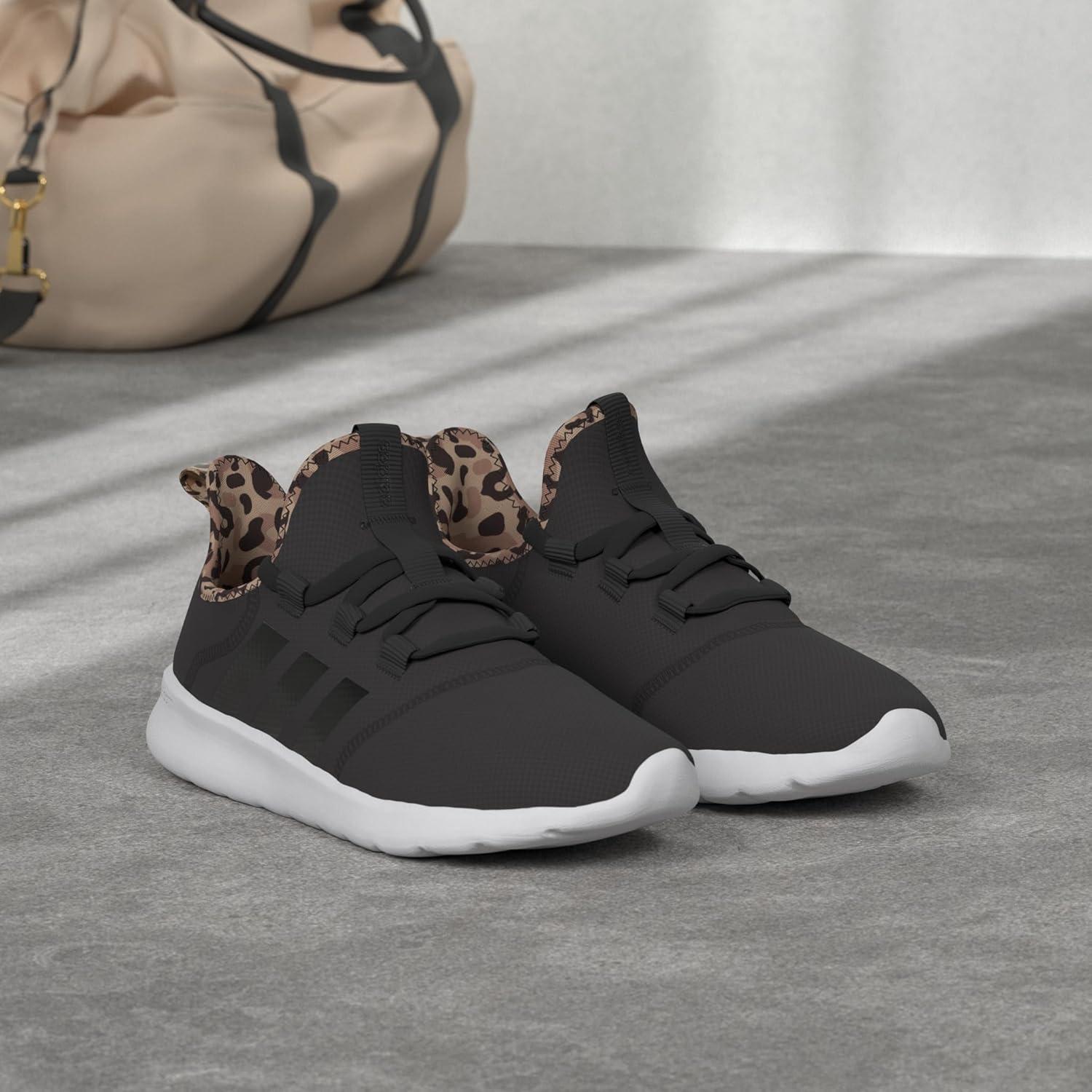 imageadidas Womens Cloudfoam Pure Running ShoeBlackBlackSandy Beige