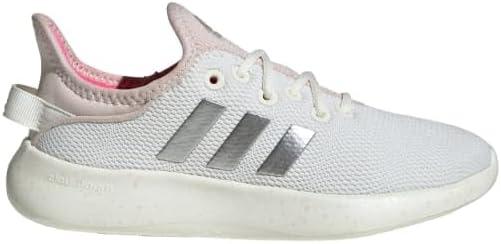 imageadidas Womens Cloudfoam Pure Running ShoeOff WhiteSilver MetallicPutty Mauve