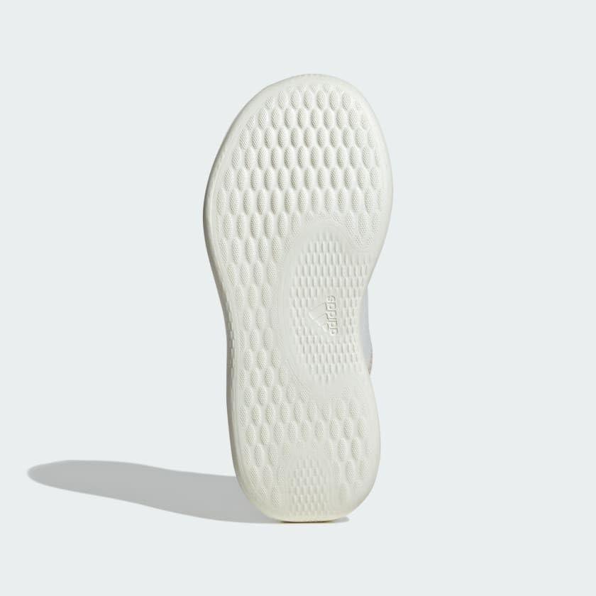 imageadidas Womens Cloudfoam Pure Running ShoeOff WhiteSilver MetallicPutty Mauve