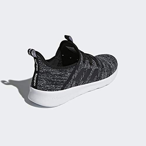 imageadidas Womens CloudfoamPure Running ShoeBlackBlackWhite
