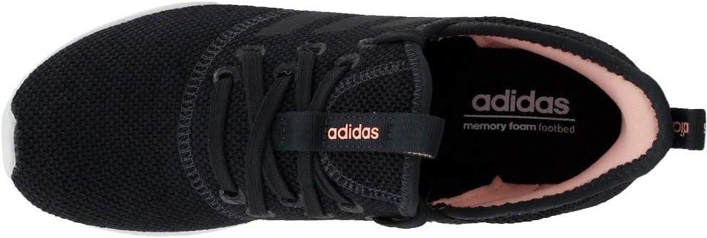 imageadidas Womens CloudfoamPure Running ShoeCarbonCarbonHaze Coral