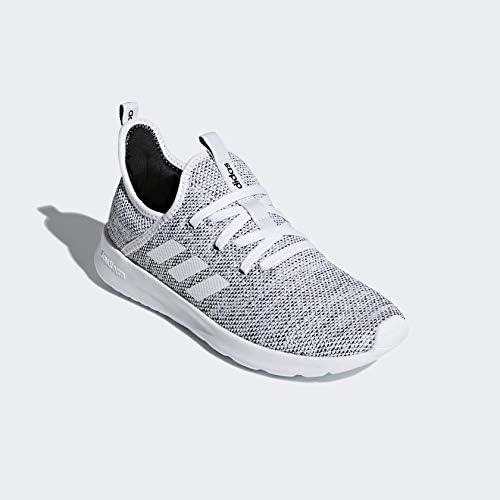 imageadidas Womens CloudfoamPure Running ShoeWhiteWhiteBlack