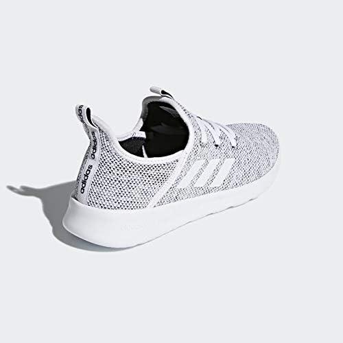 imageadidas Womens CloudfoamPure Running ShoeWhiteWhiteBlack