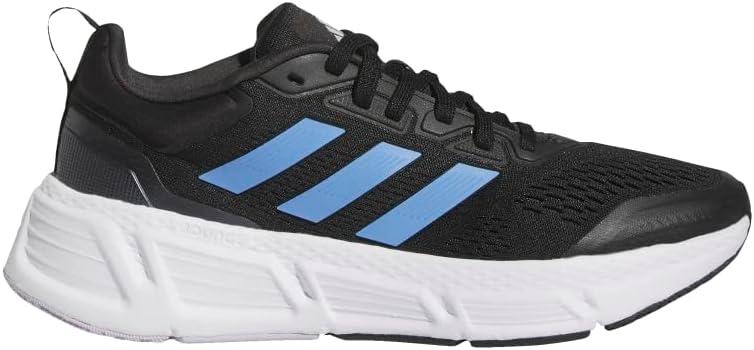 imageadidas Womens QuestarRunning ShoeBlackBlue FusionNight Metallic