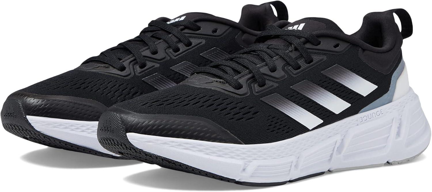 imageadidas Womens QuestarRunning ShoeBlackWhiteGrey