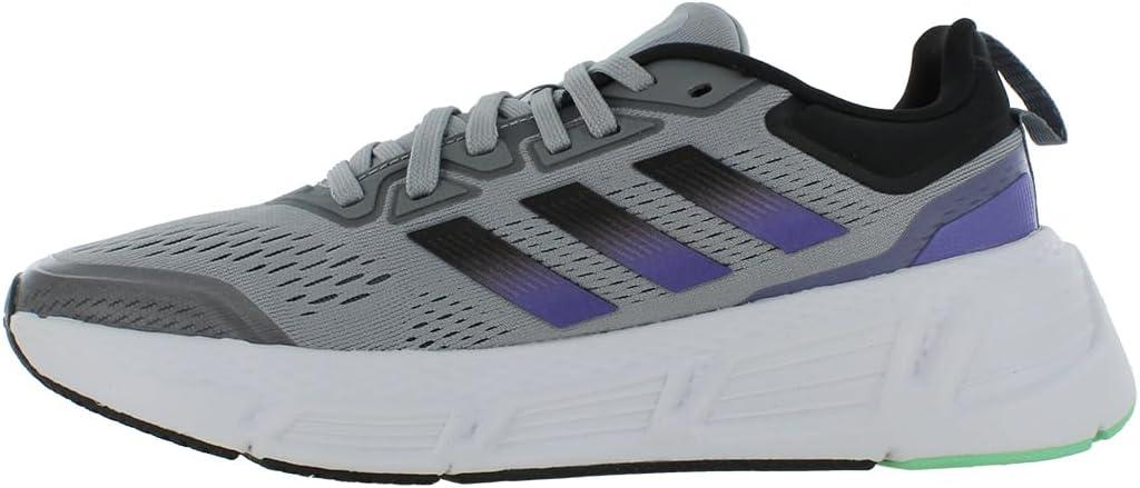 imageadidas Womens QuestarRunning ShoeHalo SilverCarbonLight Purple