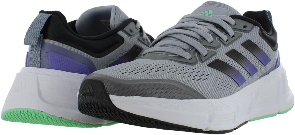 imageadidas Womens QuestarRunning ShoeHalo SilverCarbonLight Purple