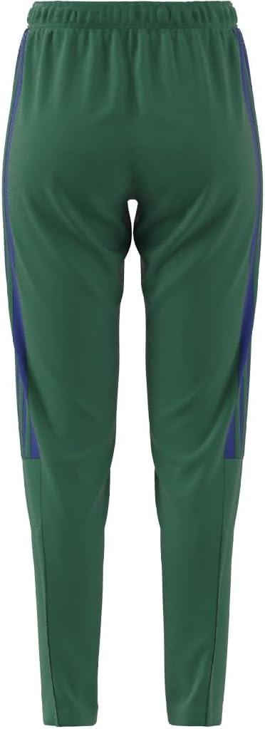 imageadidas Womens Tiro Cut 3Stripes Track PantsBold GreenBright YellowBold Blue