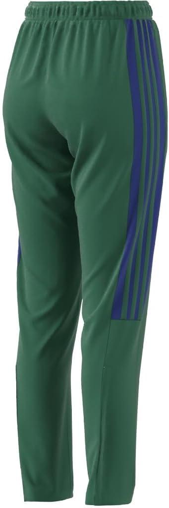 imageadidas Womens Tiro Cut 3Stripes Track PantsBold GreenBright YellowBold Blue