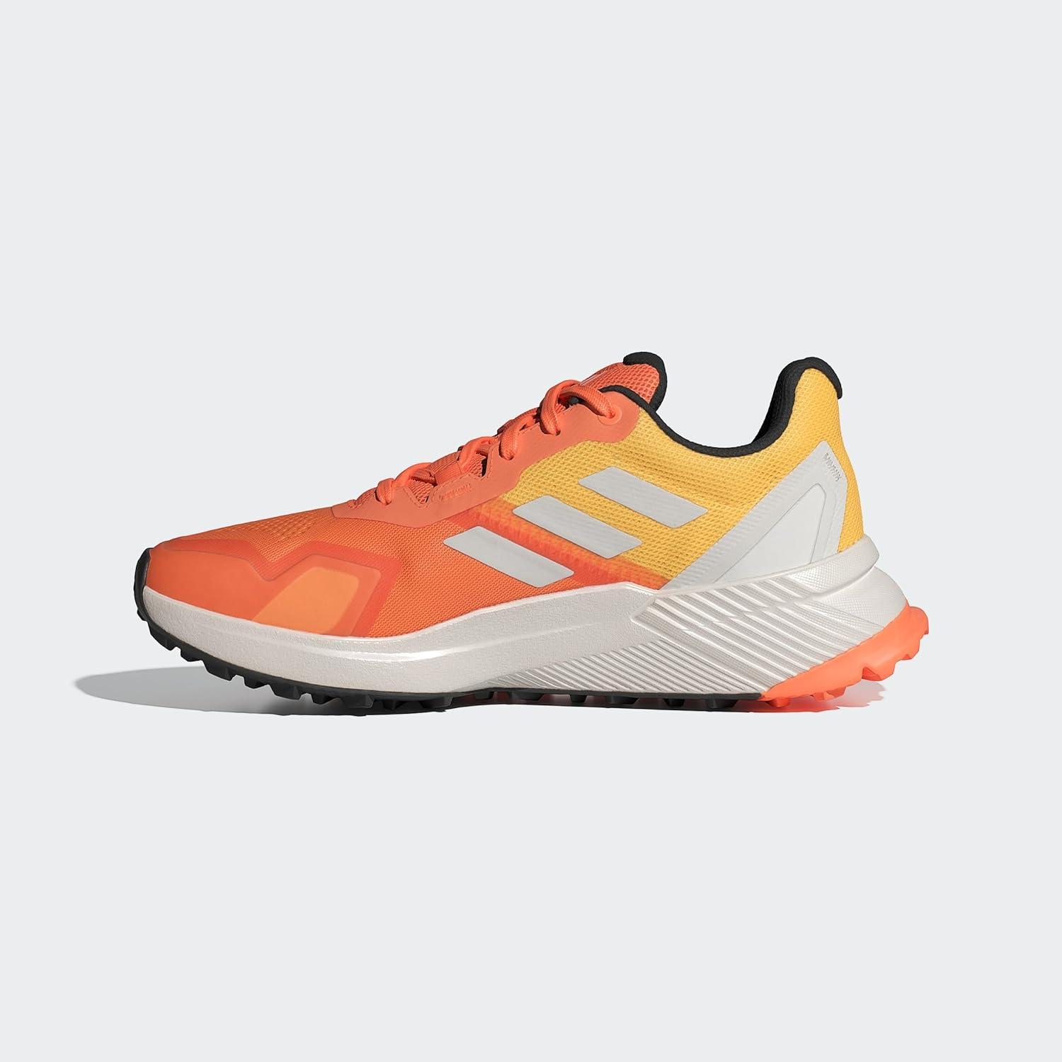 imageadidas Womens Trail Running ShoesAmber Tint Grey One Semi Spark
