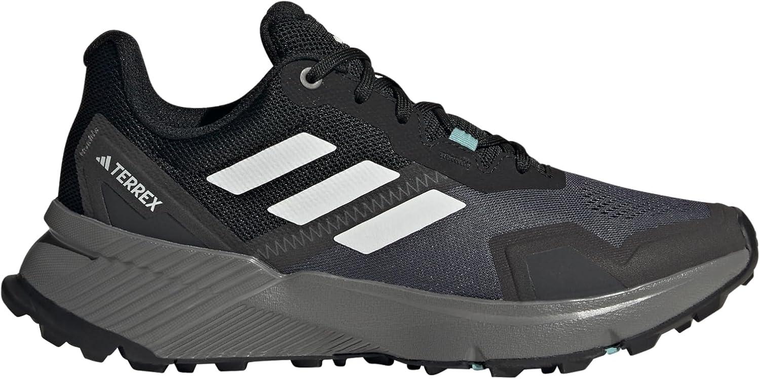imageadidas Womens Trail Running ShoesBlackCrystal WhiteGrey