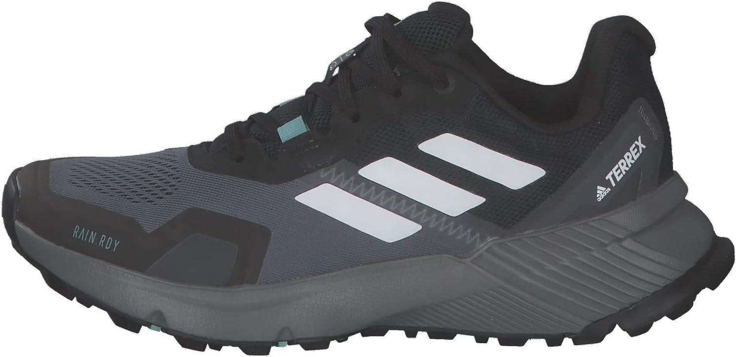 imageadidas Womens Trail Running ShoesCore Black Crystal White Mint Ton