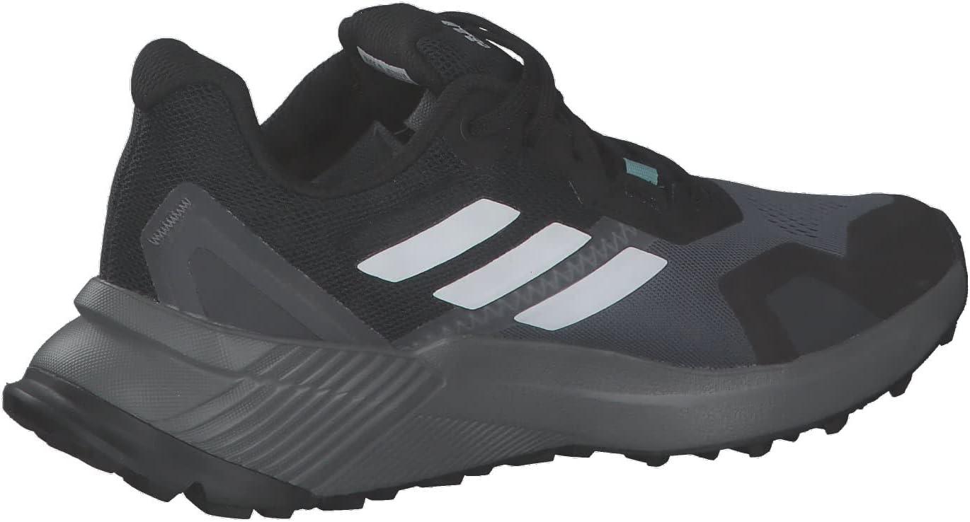 imageadidas Womens Trail Running ShoesCore Black Crystal White Mint Ton