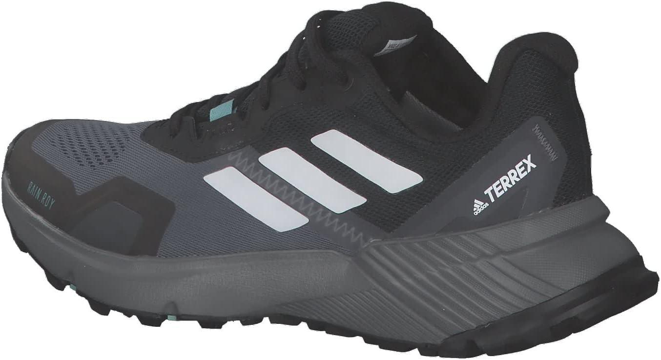 imageadidas Womens Trail Running ShoesCore Black Crystal White Mint Ton