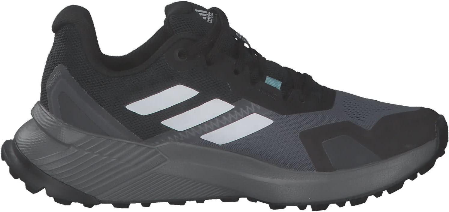 imageadidas Womens Trail Running ShoesCore Black Crystal White Mint Ton