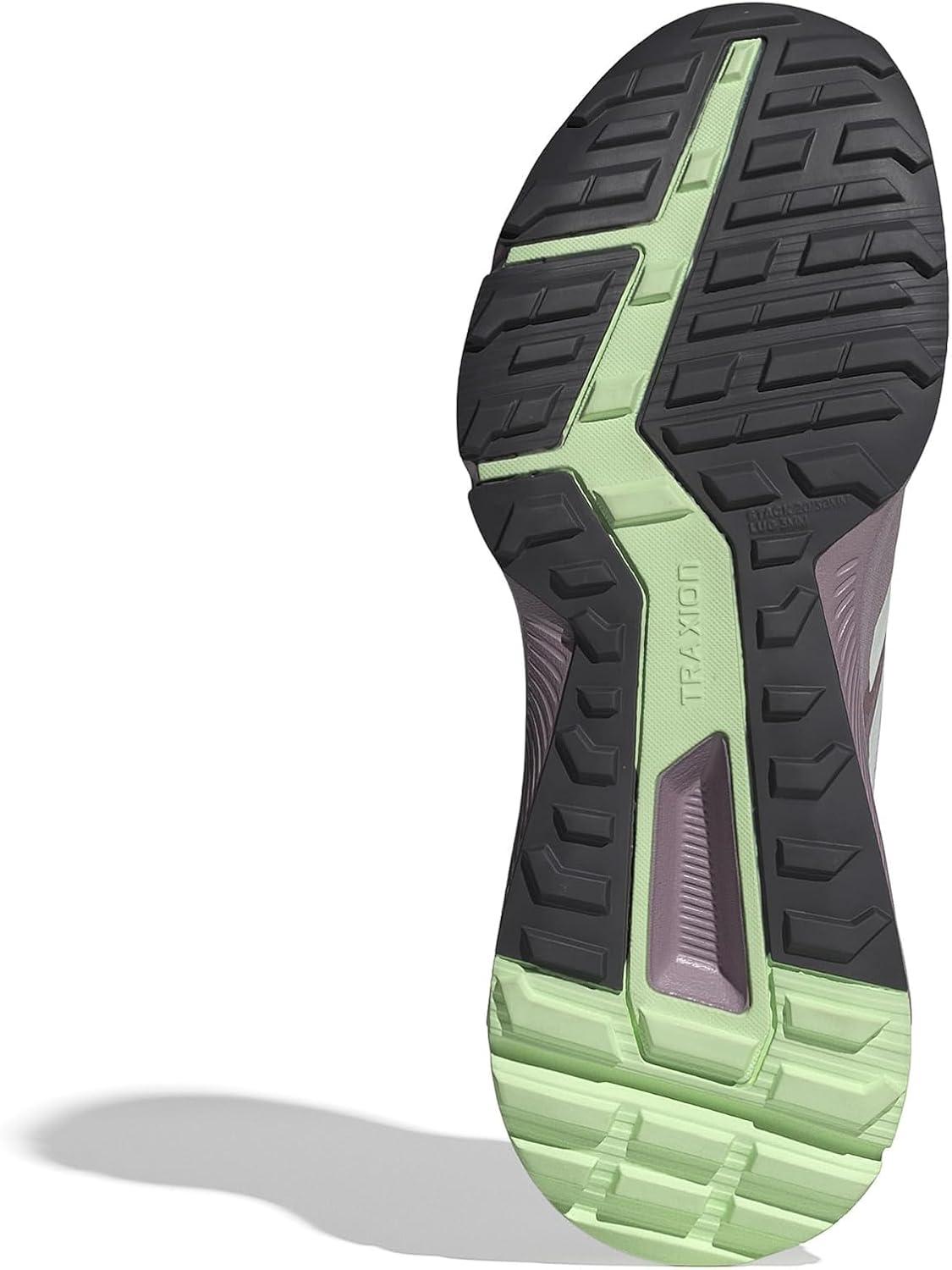 imageadidas Womens Trail Running ShoesPreloved FigCrystal JadeSemi Green Spark