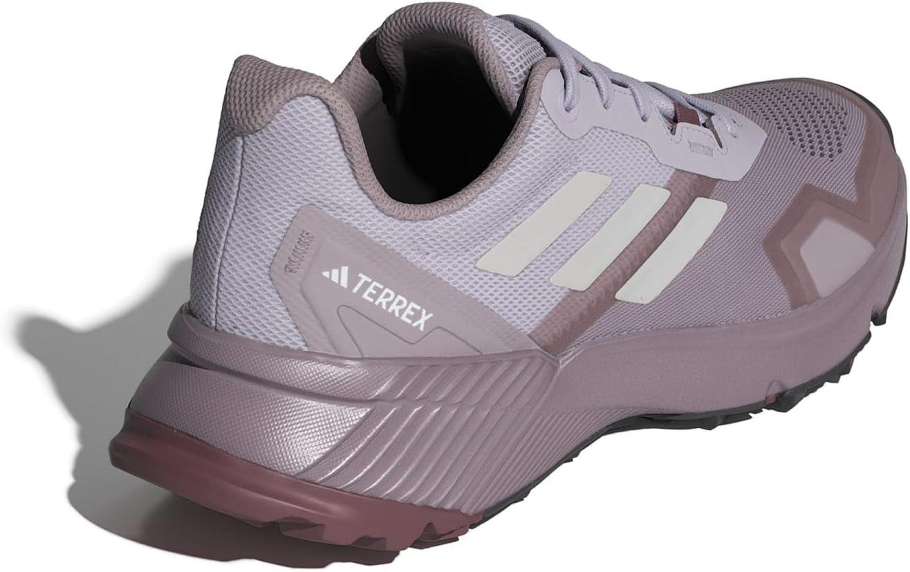 imageadidas Womens Trail Running ShoesPreloved FigGreyQuiet Crimson