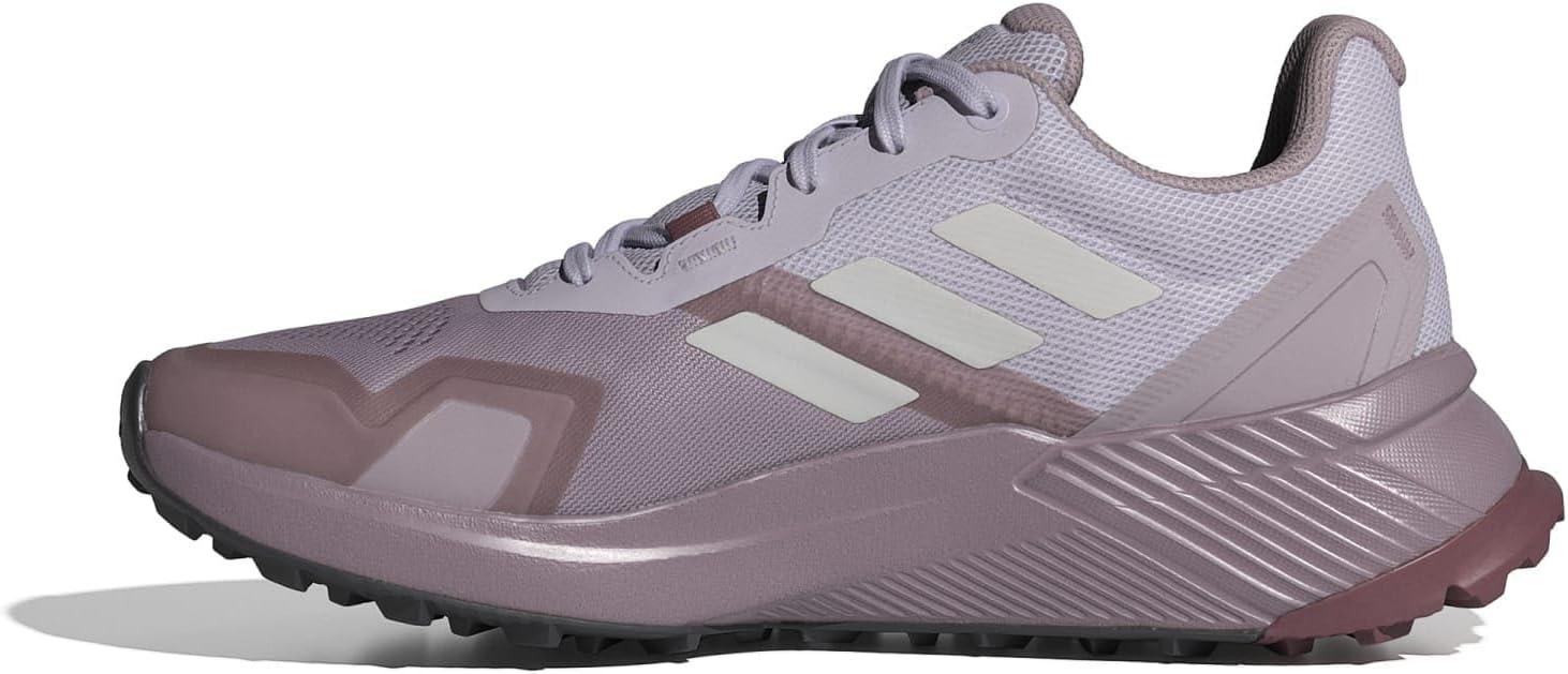imageadidas Womens Trail Running ShoesPreloved FigGreyQuiet Crimson