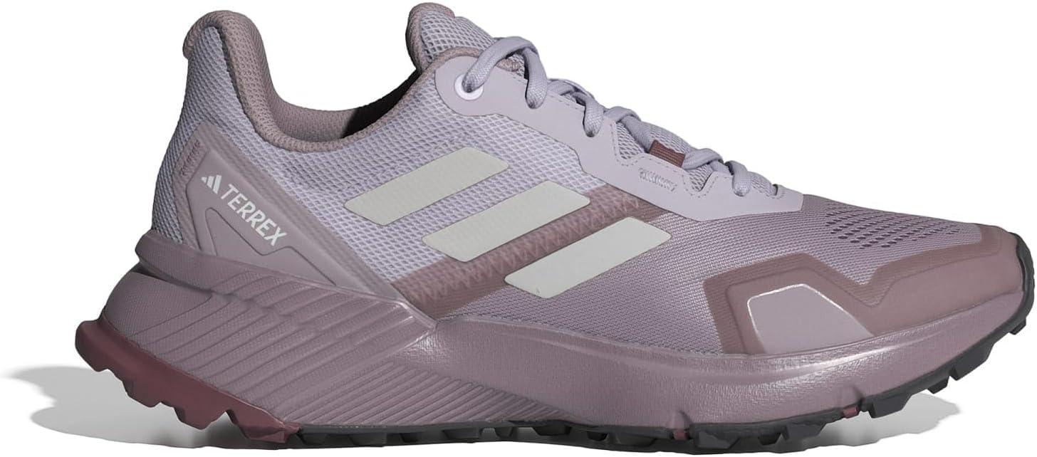 imageadidas Womens Trail Running ShoesPreloved FigGreyQuiet Crimson