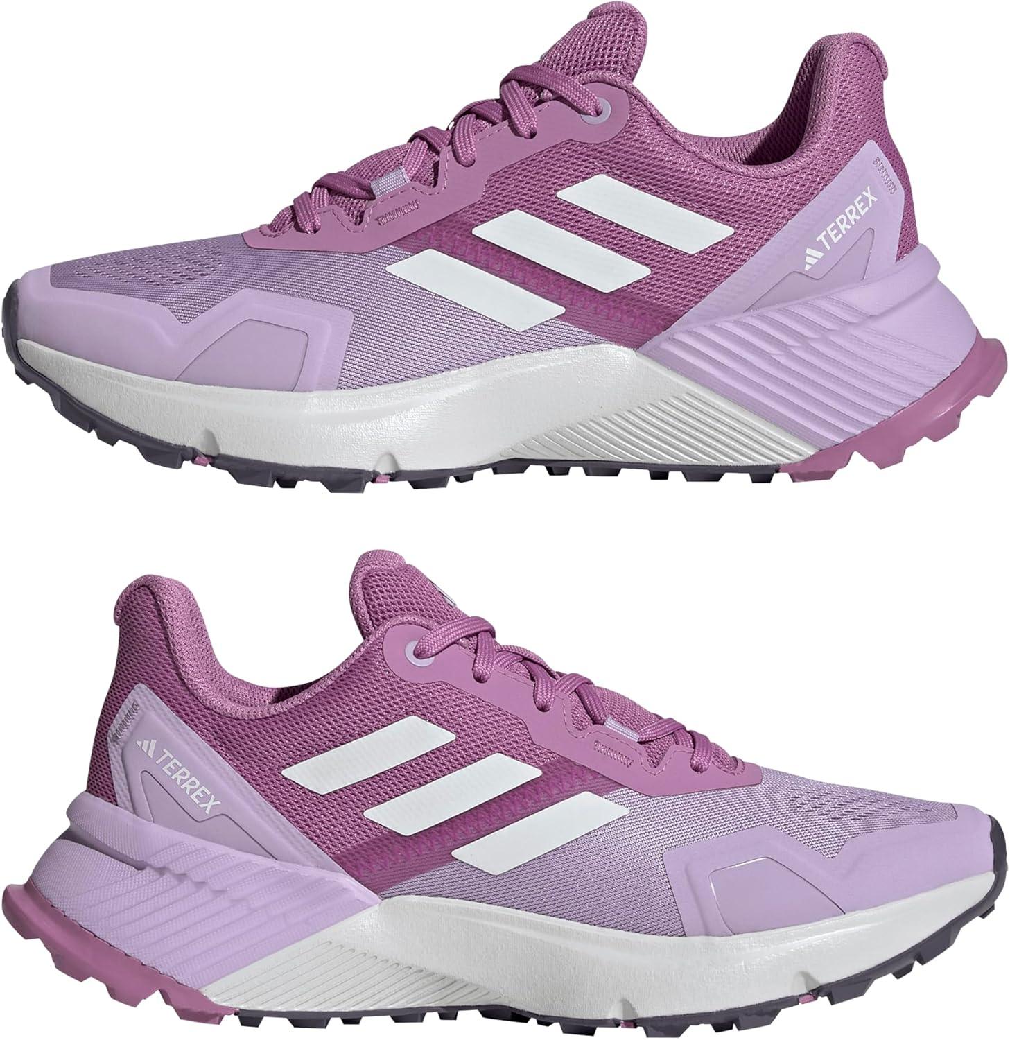 imageadidas Womens Trail Running ShoesPreloved PurpleCrystal WhitePowder Plum