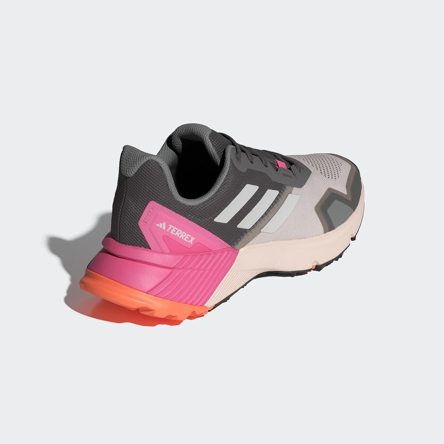 imageadidas Womens Trail Running ShoesPutty Mauve Grey One Pink Fusion