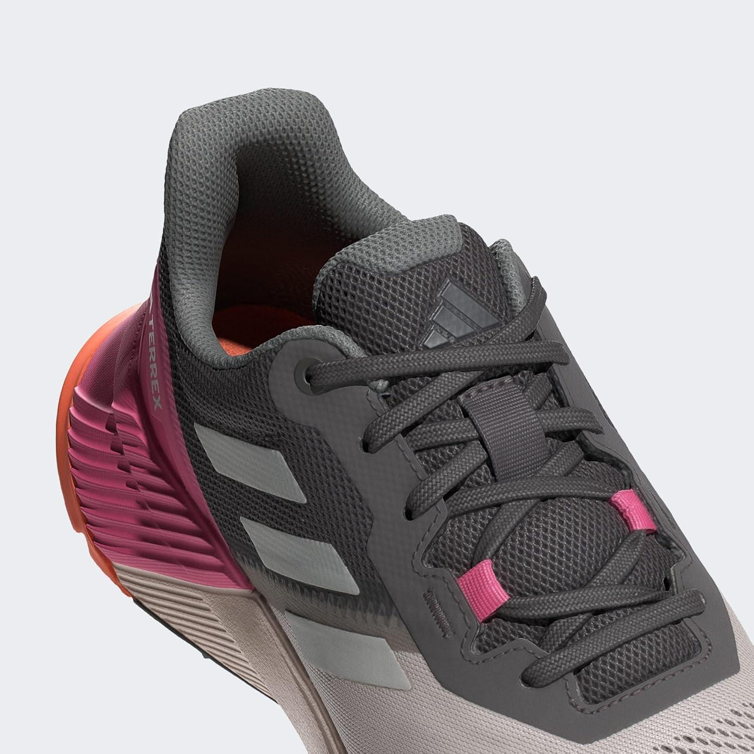 imageadidas Womens Trail Running ShoesPutty Mauve Grey One Pink Fusion