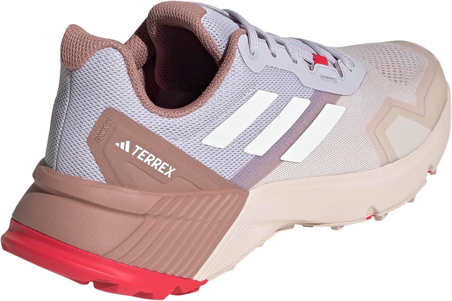 imageadidas Womens Trail Running ShoesPutty MauveOff WhitePure Ruby