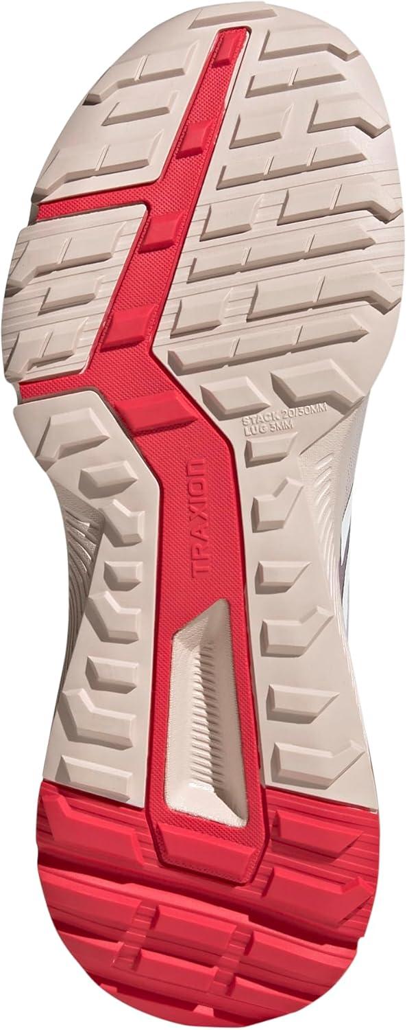 imageadidas Womens Trail Running ShoesPutty MauveOff WhitePure Ruby