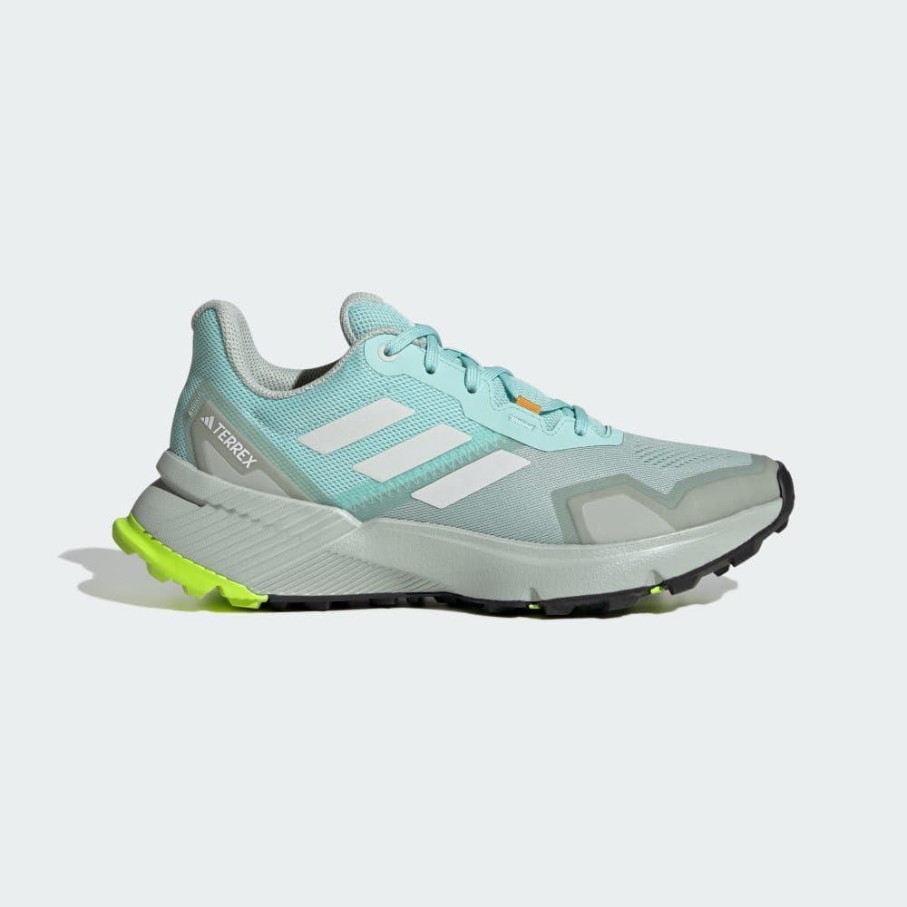 imageadidas Womens Trail Running ShoesSemi Flash AquaCrystal WhiteWonder Silver