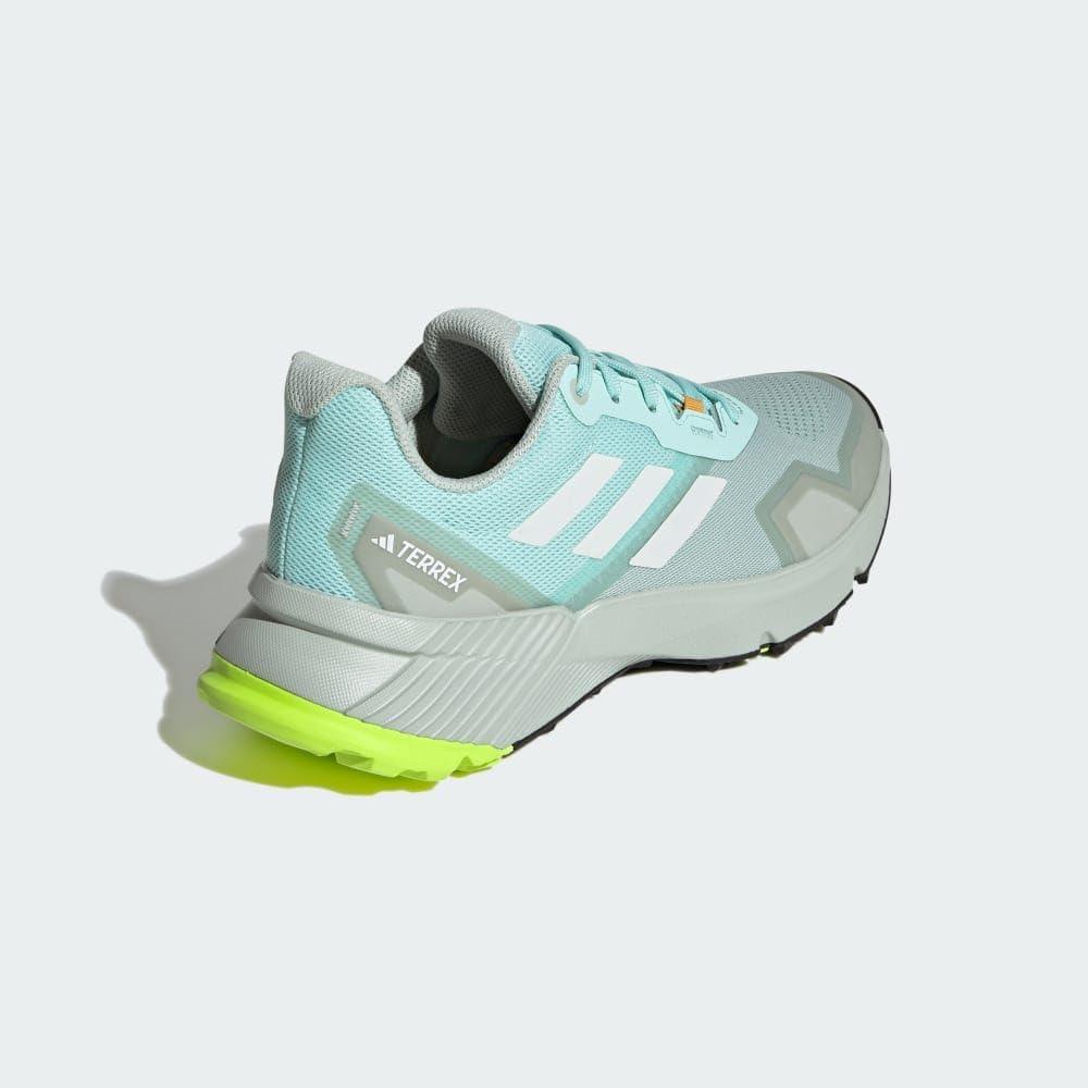 imageadidas Womens Trail Running ShoesSemi Flash AquaCrystal WhiteWonder Silver