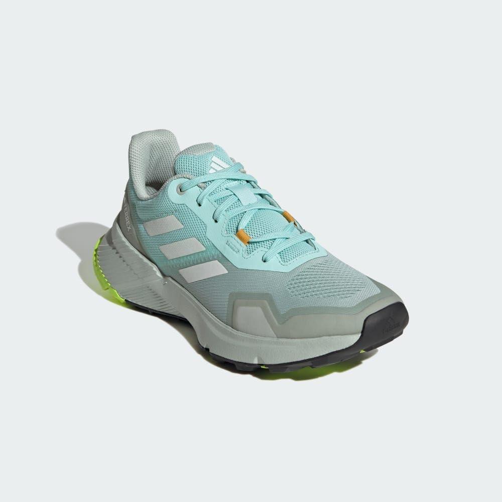 imageadidas Womens Trail Running ShoesSemi Flash AquaCrystal WhiteWonder Silver