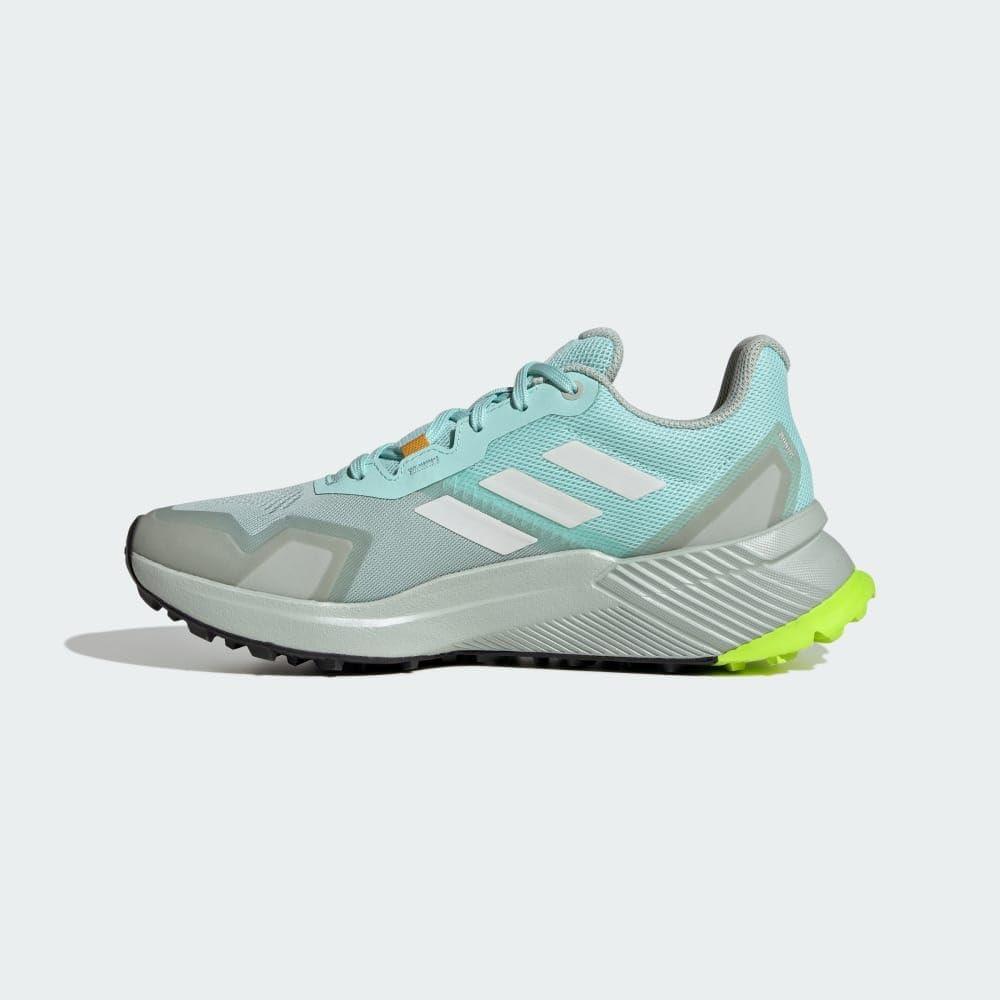 imageadidas Womens Trail Running ShoesSemi Flash AquaCrystal WhiteWonder Silver