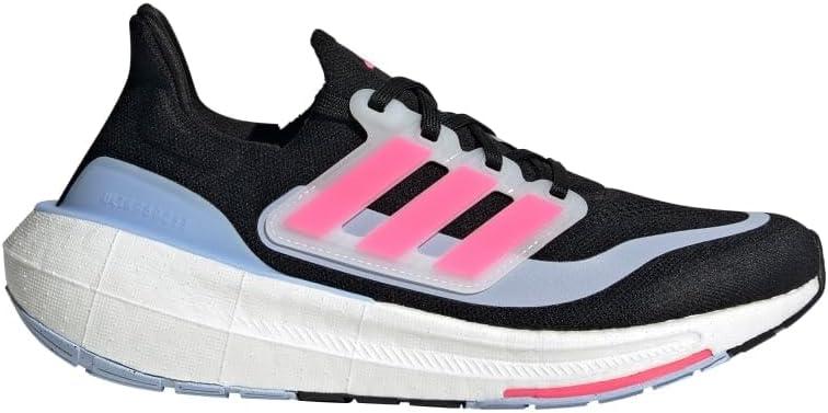 imageadidas Womens Ultraboost Light Running Shoes SneakerBlackLucid PinkBlue Dawn