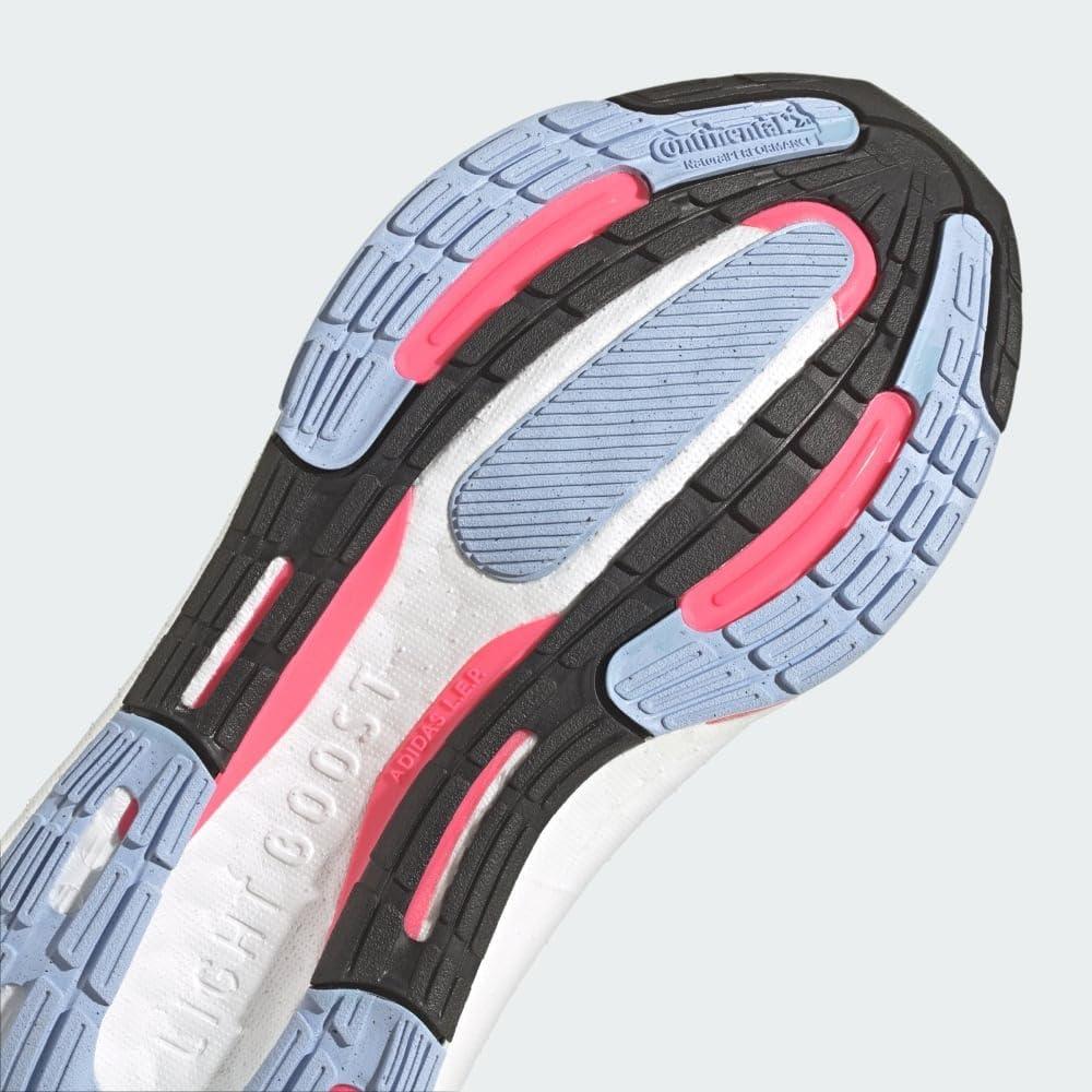 imageadidas Womens Ultraboost Light Running Shoes SneakerBlackLucid PinkBlue Dawn