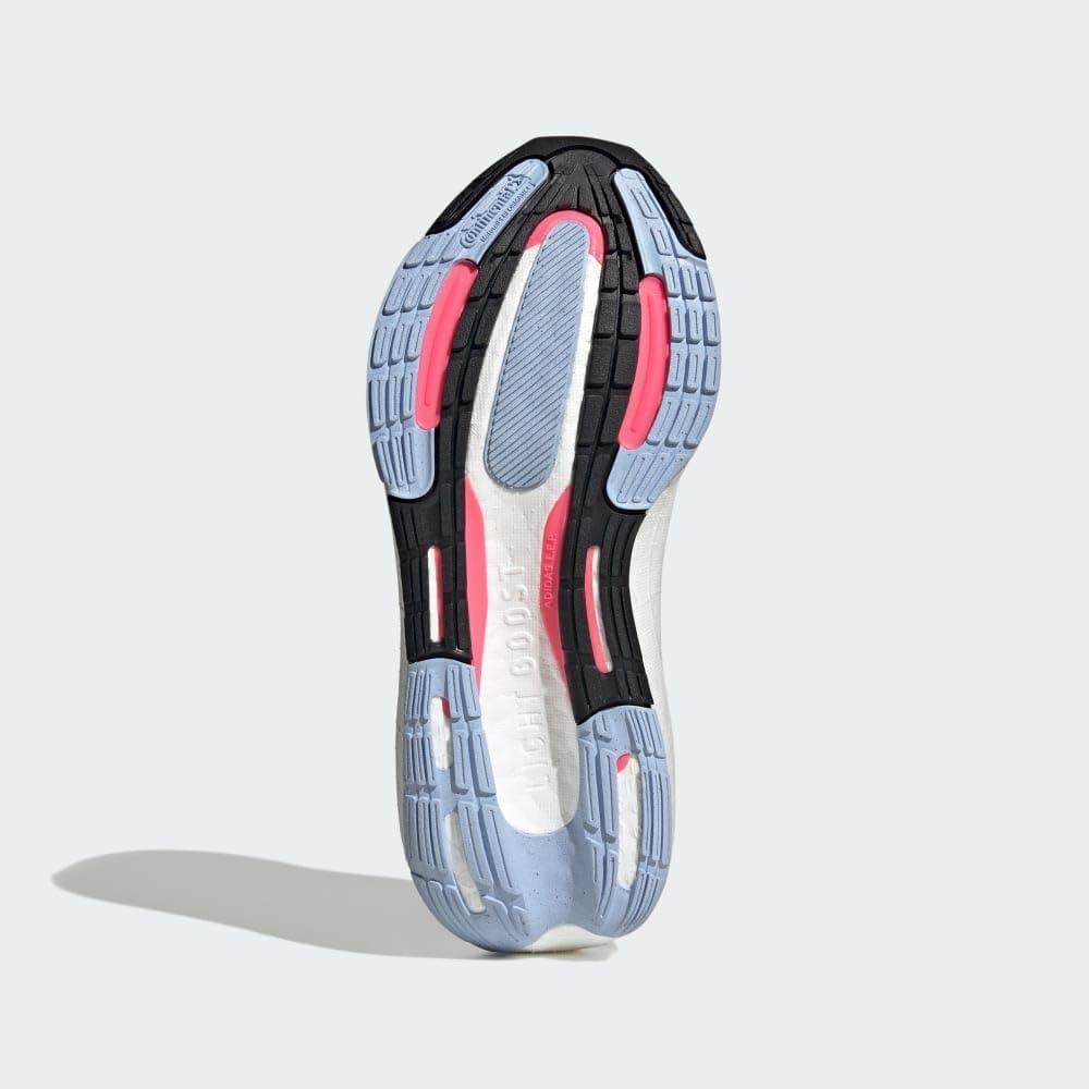 imageadidas Womens Ultraboost Light Running Shoes SneakerBlackLucid PinkBlue Dawn