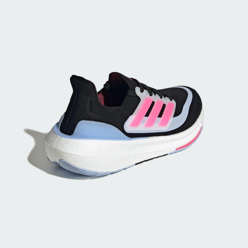 imageadidas Womens Ultraboost Light Running Shoes SneakerBlackLucid PinkBlue Dawn