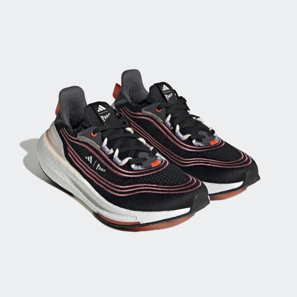 imageadidas Womens Ultraboost Light Running Shoes SneakerBlackRedWhiteblack
