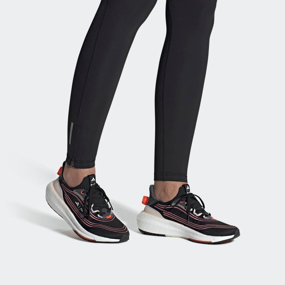 imageadidas Womens Ultraboost Light Running Shoes SneakerBlackRedWhiteblack