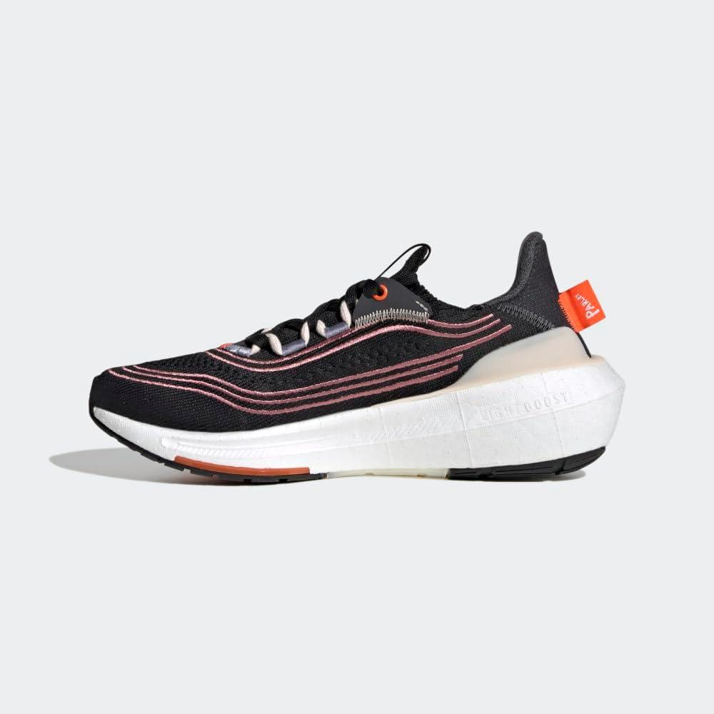 imageadidas Womens Ultraboost Light Running Shoes SneakerBlackRedWhiteblack