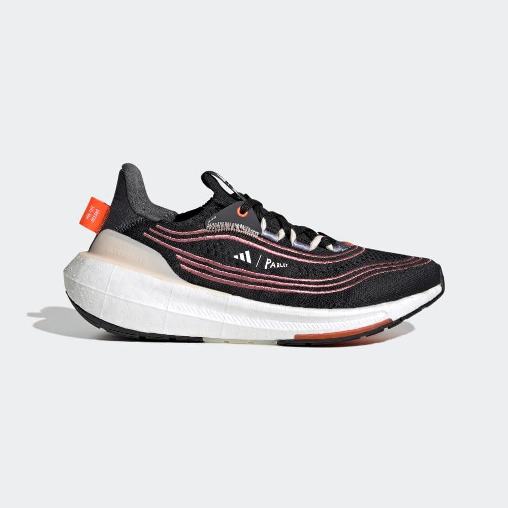 imageadidas Womens Ultraboost Light Running Shoes SneakerBlackRedWhiteblack