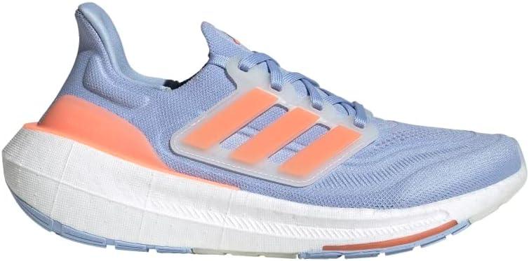 imageadidas Womens Ultraboost Light Running Shoes SneakerBlue DawnCoral FusionBlue Fusion