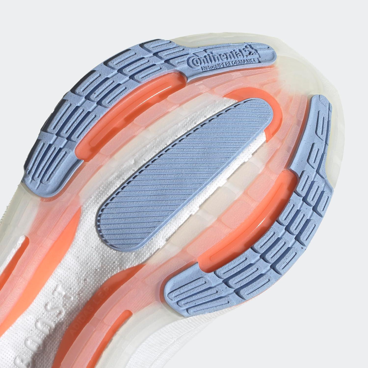 imageadidas Womens Ultraboost Light Running Shoes SneakerBlue DawnCoral FusionBlue Fusion