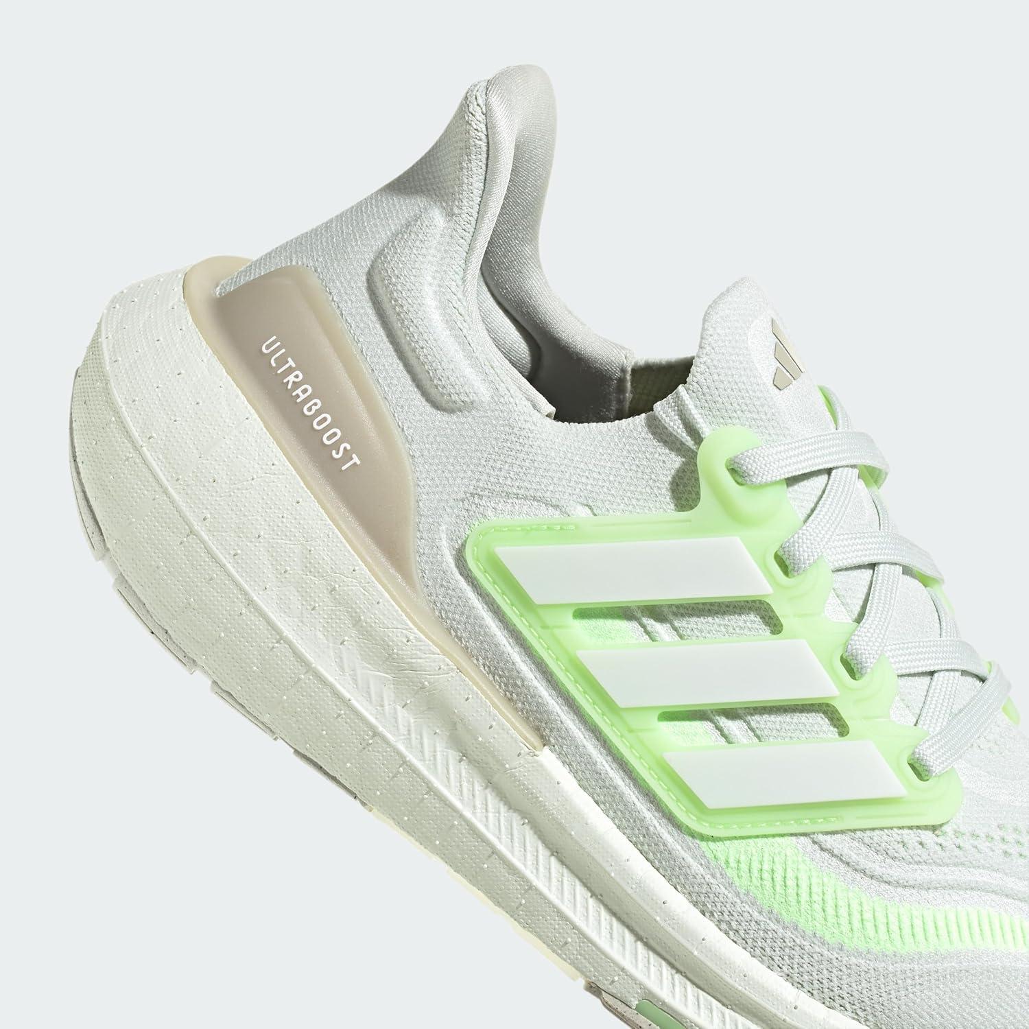 imageadidas Womens Ultraboost Light Running Shoes SneakerCrystal Jade Zero Metallic Green Spark