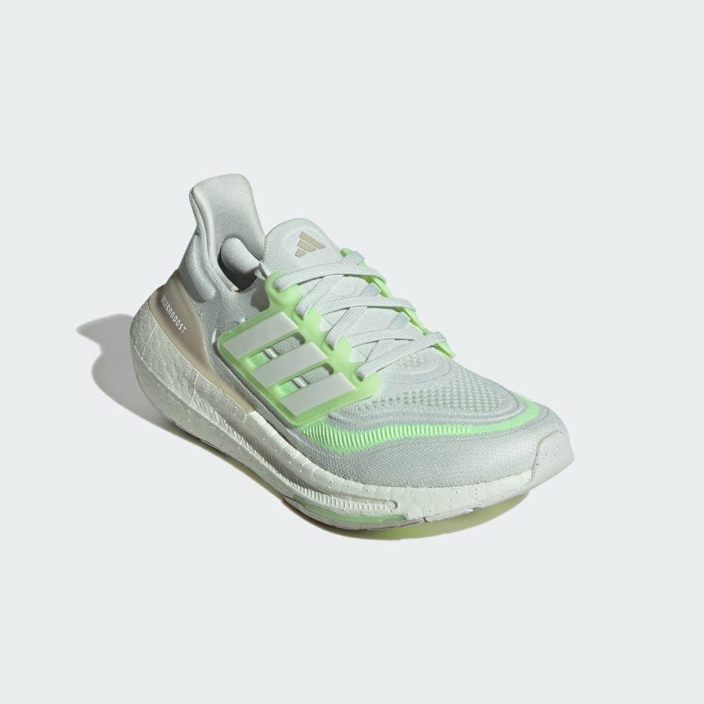 imageadidas Womens Ultraboost Light Running Shoes SneakerCrystal JadeZero MetallicGreen Spark