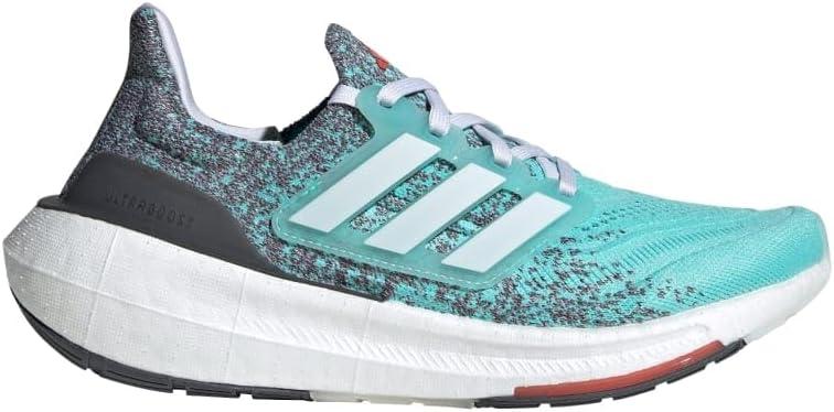 imageadidas Womens Ultraboost Light Running Shoes SneakerFlash AquaWhiteBright Red