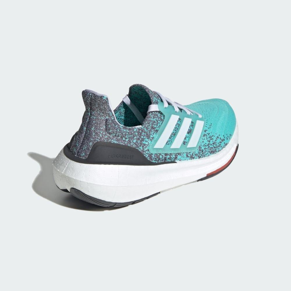 imageadidas Womens Ultraboost Light Running Shoes SneakerFlash AquaWhiteBright Red