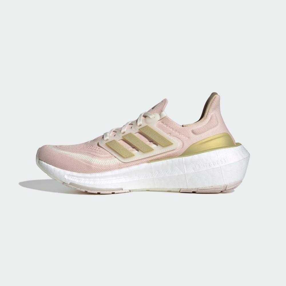 imageadidas Womens Ultraboost Light Running Shoes SneakerQuartzGold Metallicpink
