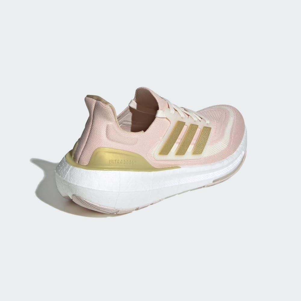 imageadidas Womens Ultraboost Light Running Shoes SneakerQuartzGold Metallicpink