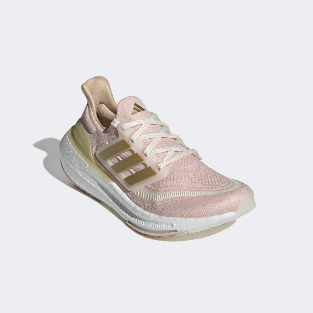 imageadidas Womens Ultraboost Light Running Shoes SneakerQuartzGold Metallicpink